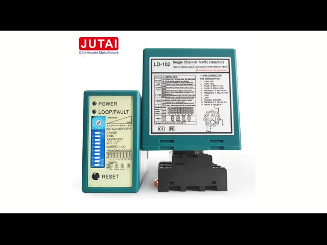 Dual Channel Vehicle Loop Detector with Two Loop Inputs Direction Detection and Relay Output for Parking Systems