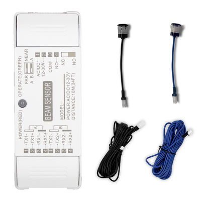 5.5m Rx Cable Length Infrared Beam Sensor with 58mA Operating Current and ABS Material for Automatic Door Safety