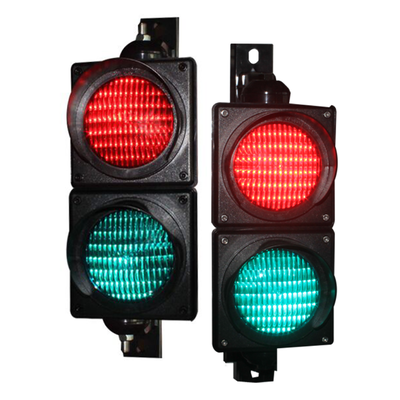 JUTAI JD112HF-C 100mm Red and Green LED Traffic Light with IP65 Protection for Parking Barrier Gates
