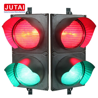JUTAI JD112HF-C 100mm Red and Green LED Traffic Light IP65 for Parking Barrier Gates and Vehicle Management Systems