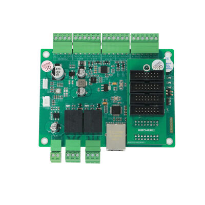 NED200 LED Display Controller with Ethernet RS485 RS232 MQTT Wiegand Relay and HUB75 HUB08 for Smart Parking Access Control Systems