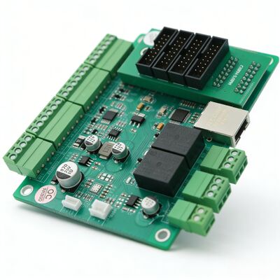NED200 LED Display Control Board with TCP/IP RS485 MQTT Integration Wiegand 26/34 Adaptive and HUB75 HUB08 LED Interface for Smart Parking Systems