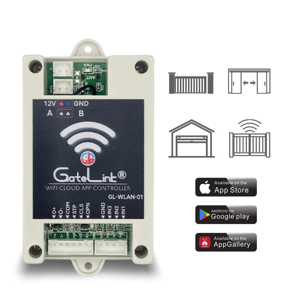Programable Gatkeeper Router WiFi/4G Controller GateLink Remote Management System for Gates Barriers ...