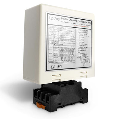 High Sensitivity Dual Channel Loop Detector for Parking Barrier Gate Vehicle Counting System