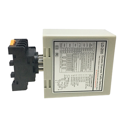 LD-200 Dual Channel Vehicle Loop Detector with Automatic Restart, Anti-Interference Performance, and Direction Recognition