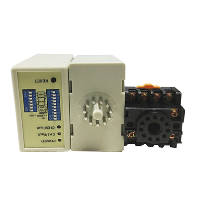 LD-200 Dual Channel Vehicle Loop Detector with 20-2000uh Range and 110-240VAC Power for Parking Management