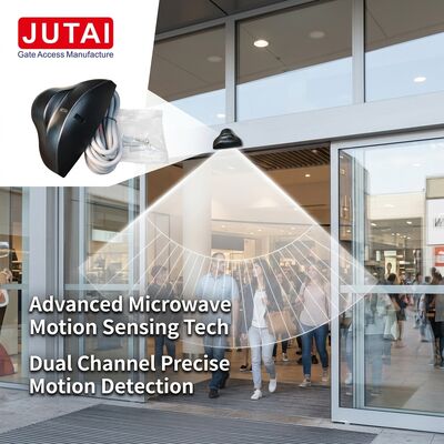 RD24-4 Automatic Glass Door Motion Sensor 5m Installation Height Dual Channel