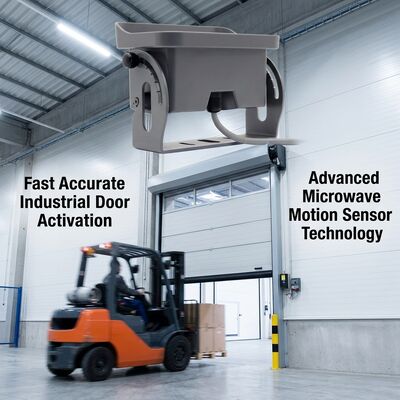 Microwave Motion Radar Sensor for Industrial High-Speed Door Vehicle Pedestrian Detection