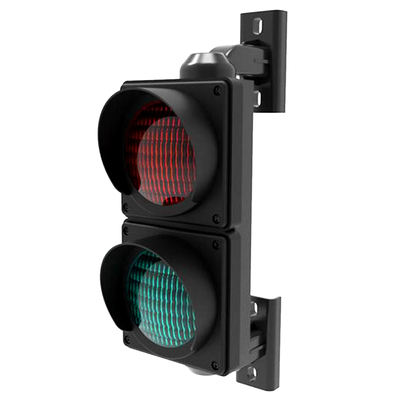 JD112HF-C 100mm Red Green LED Traffic Signal Light with OSRAM High Power LED, Fresnel Lens and IP65 for Parking Barrier Gate and Vehicle Entrance